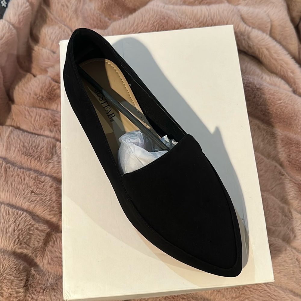 Suede Flats